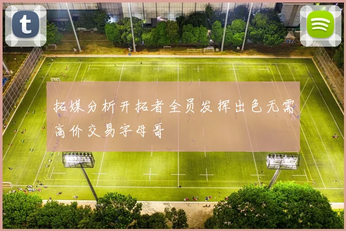 拓媒分析开拓者全员发挥出色无需高价交易字母哥